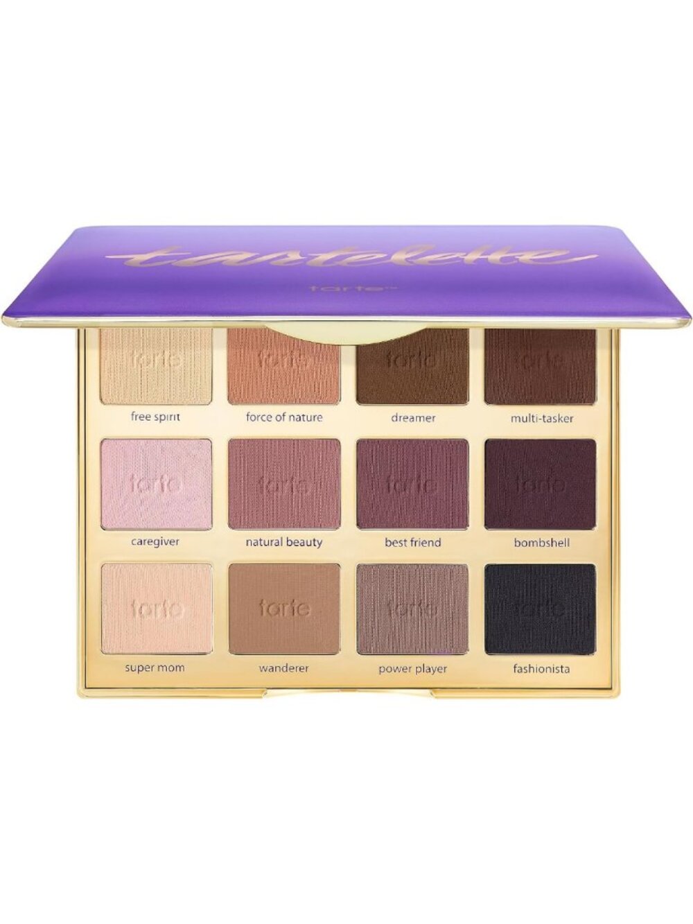 Full-Size Cool-Toned Matte Eyeshadow Palette - Longwear, Buildable, Vegan